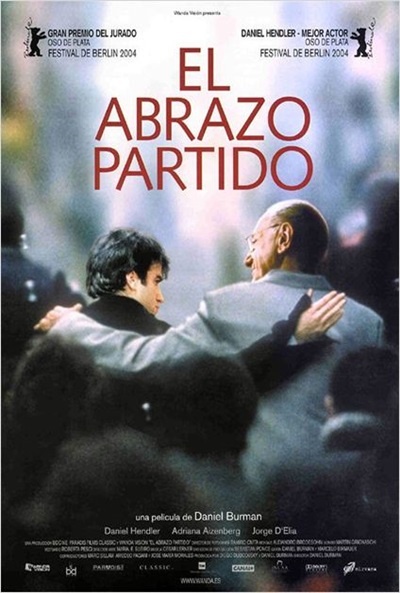 Póster de El abrazo partido