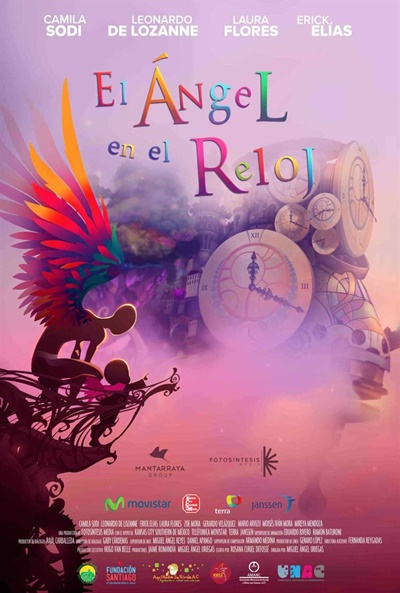 Póster de El ángel en el reloj