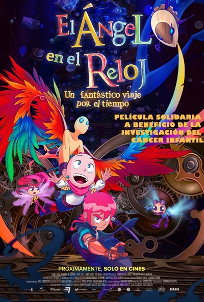 Póster de El ángel en el reloj