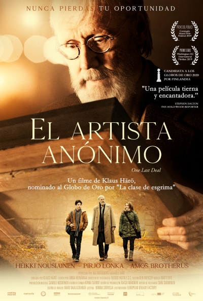 Póster de El artista anónimo