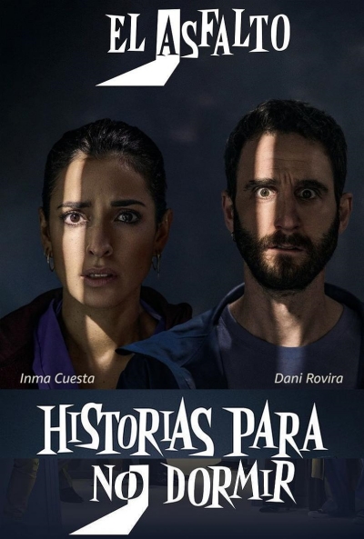 Póster de Historias para no dormir: El asfalto