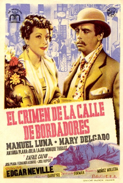 Póster de El crimen de la calle de Bordadores