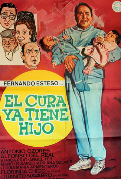 Póster de El cura ya tiene hijo