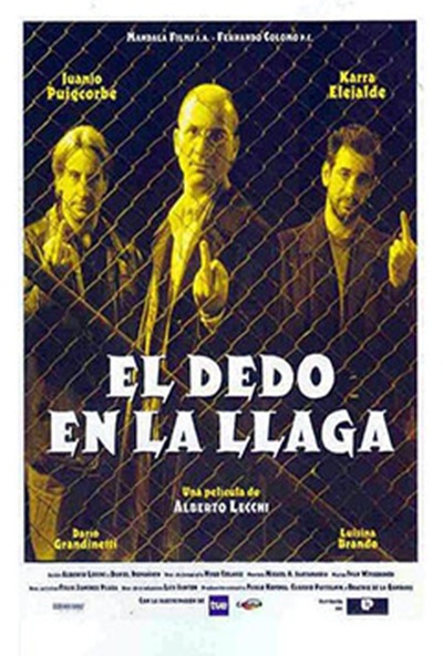 Póster de El dedo en la llaga