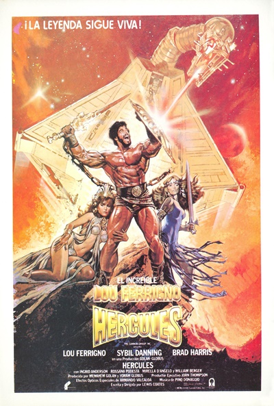 Póster de El desafío de Hércules