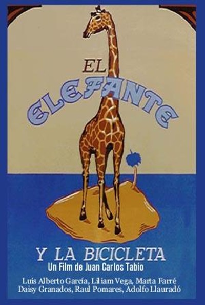 Póster de El elefante y la bicicleta