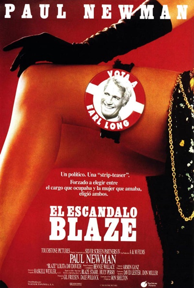 Póster de El escándalo Blaze