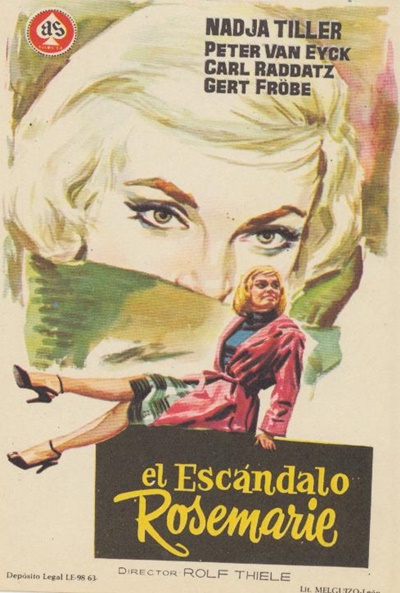 Póster de El escándalo Rosemarie