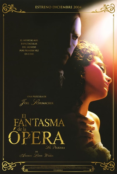 Póster de El fantasma de la ópera