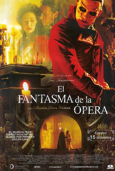 Póster de El fantasma de la ópera