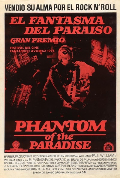 Póster de El fantasma del paraíso