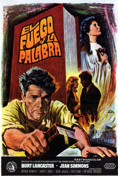 Póster de El fuego y la palabra