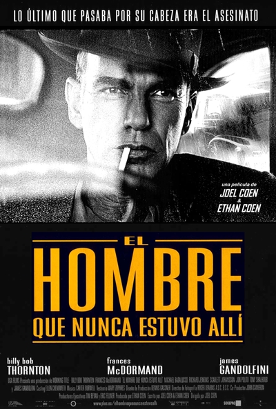 Póster de El hombre que nunca estuvo allí