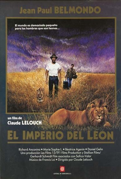 Póster de El imperio del león