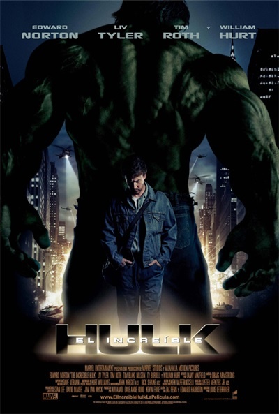 Póster de El increíble Hulk