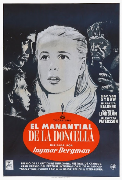 Póster de El manantial de la doncella