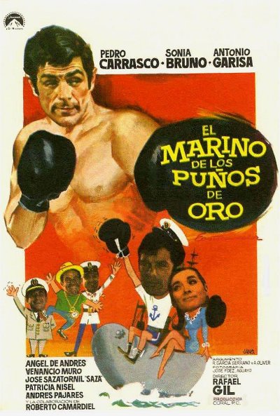 Póster de El marino de los puños de oro