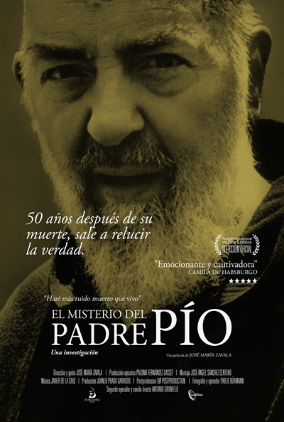 Póster de El misterio del Padre Pío