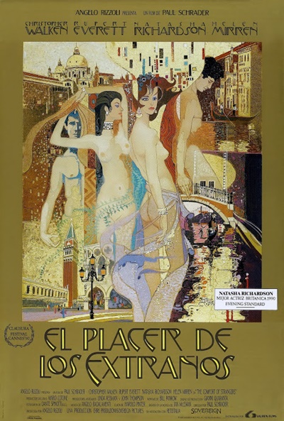 Póster de El placer de los extraños