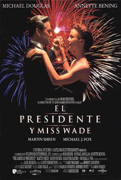 Póster de El presidente y Miss Wade