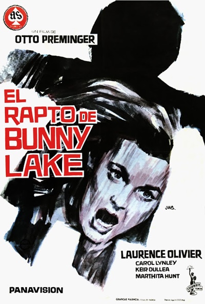 Póster de El rapto de Bunny Lake