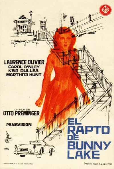 Póster de El rapto de Bunny Lake