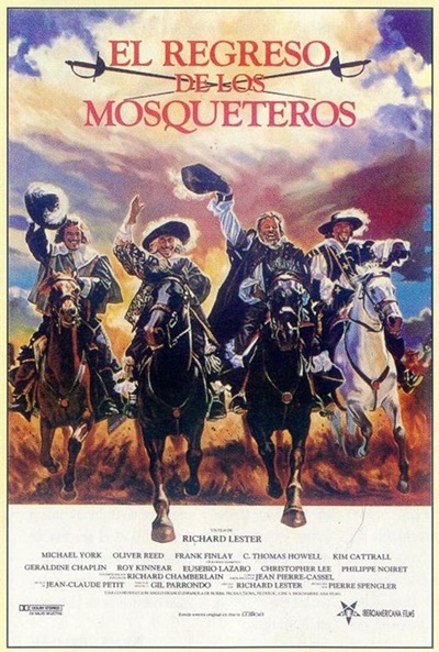 Póster de El regreso de los mosqueteros