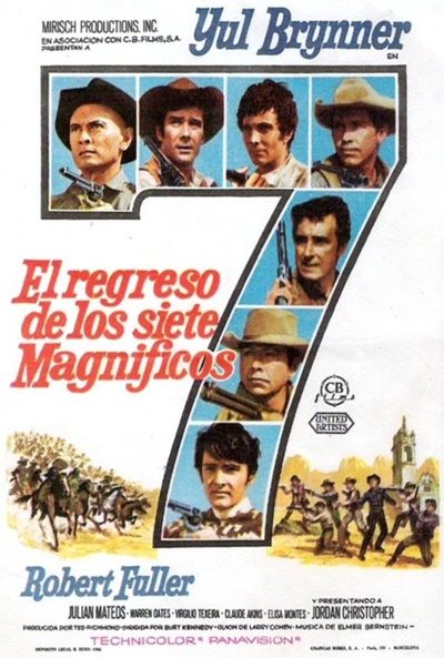 Póster de El regreso de los siete magníficos