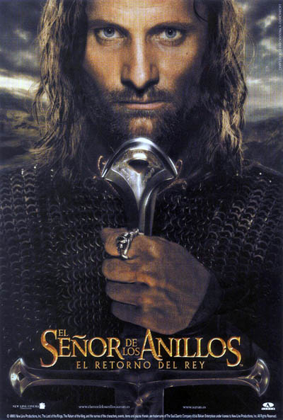 Póster de El señor de los anillos: El retorno del rey