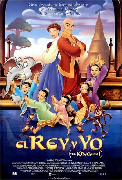 Póster de El rey y yo