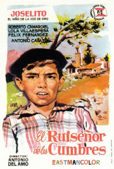 Póster de El ruiseñor de las cumbres