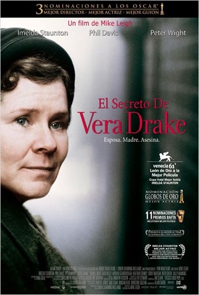 Póster de El secreto de Vera Drake