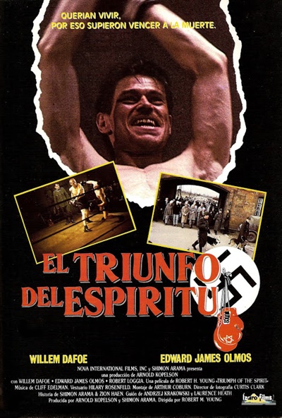 Póster de El triunfo del espíritu