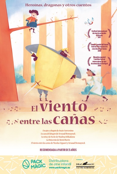 Póster de El viento entre las cañas