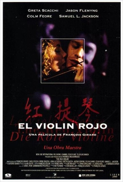 Póster de El violín rojo