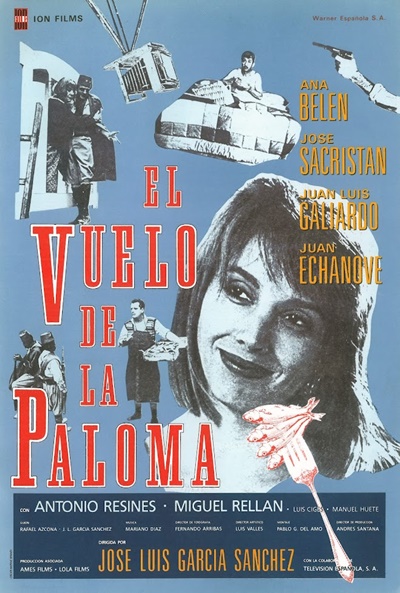 Póster de El vuelo de la paloma