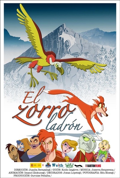 Póster de El zorro ladrón