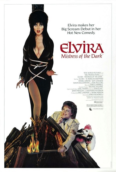 Póster de Elvira, Mistress of the Dark