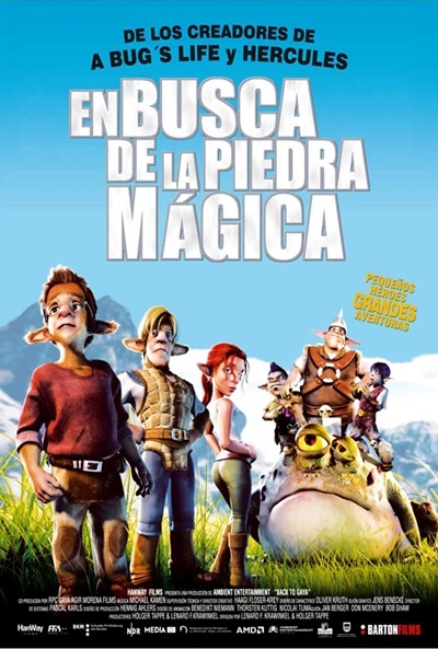 Póster de En busca de la piedra mágica