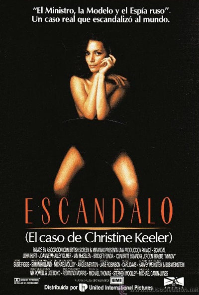 Póster de Escándalo (El caso de Christine Keeler)