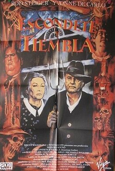 Póster de Escóndete y tiembla