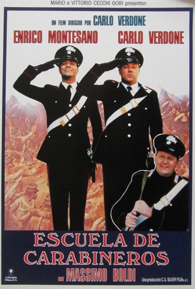 Póster de Escuela de carabineros