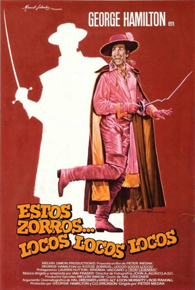 Póster de Estos zorros... locos, locos, locos