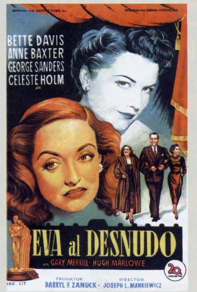 Póster de Eva al desnudo