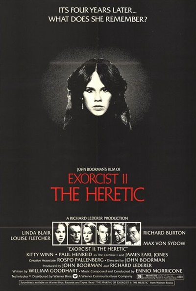 Póster de Exorcista II: El hereje