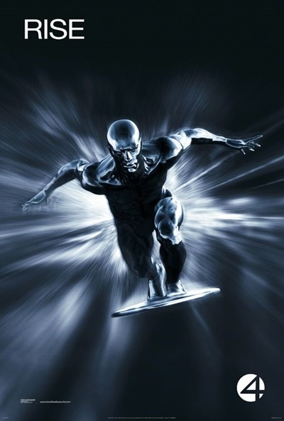 Póster de Los 4 fantásticos y Silver Surfer