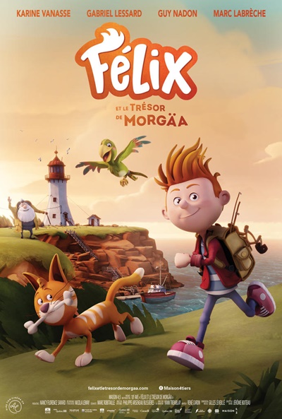 Póster de Felix y el tesoro de Morgäa