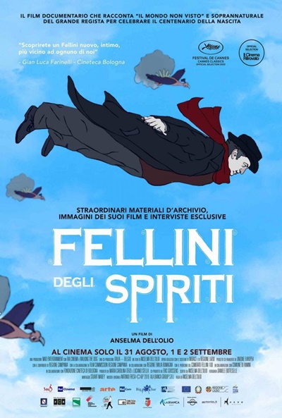 Póster de Fellini de los espíritus