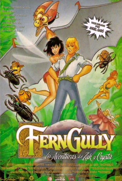 Póster de FernGully, las aventuras de Zak y Crysta