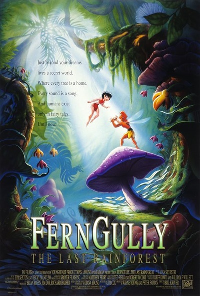 Póster de FernGully, las aventuras de Zak y Crysta